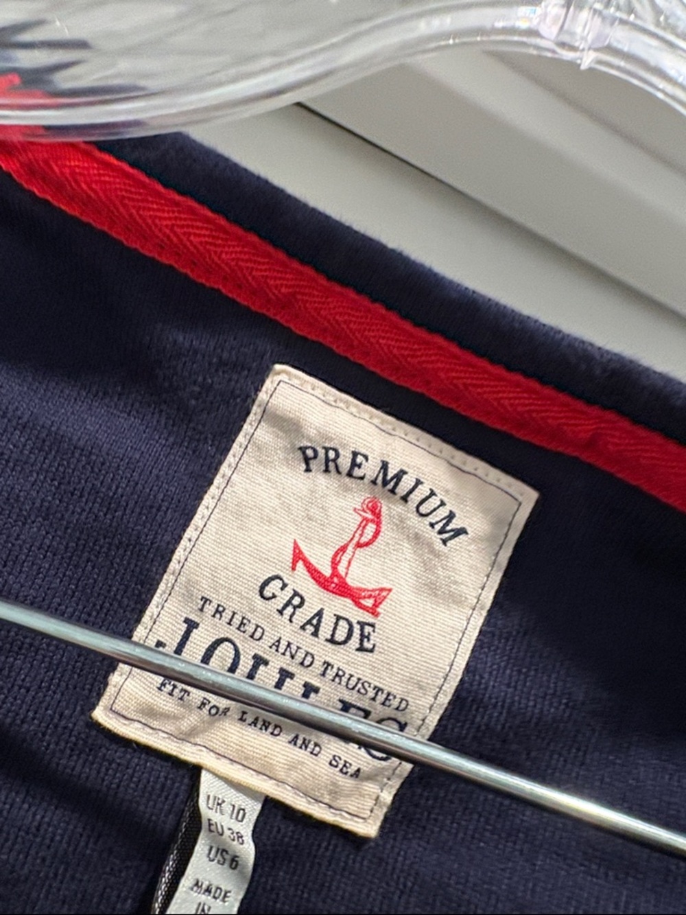Joules Navy Long-Sleeve Striped Top - Picture 2 of 6